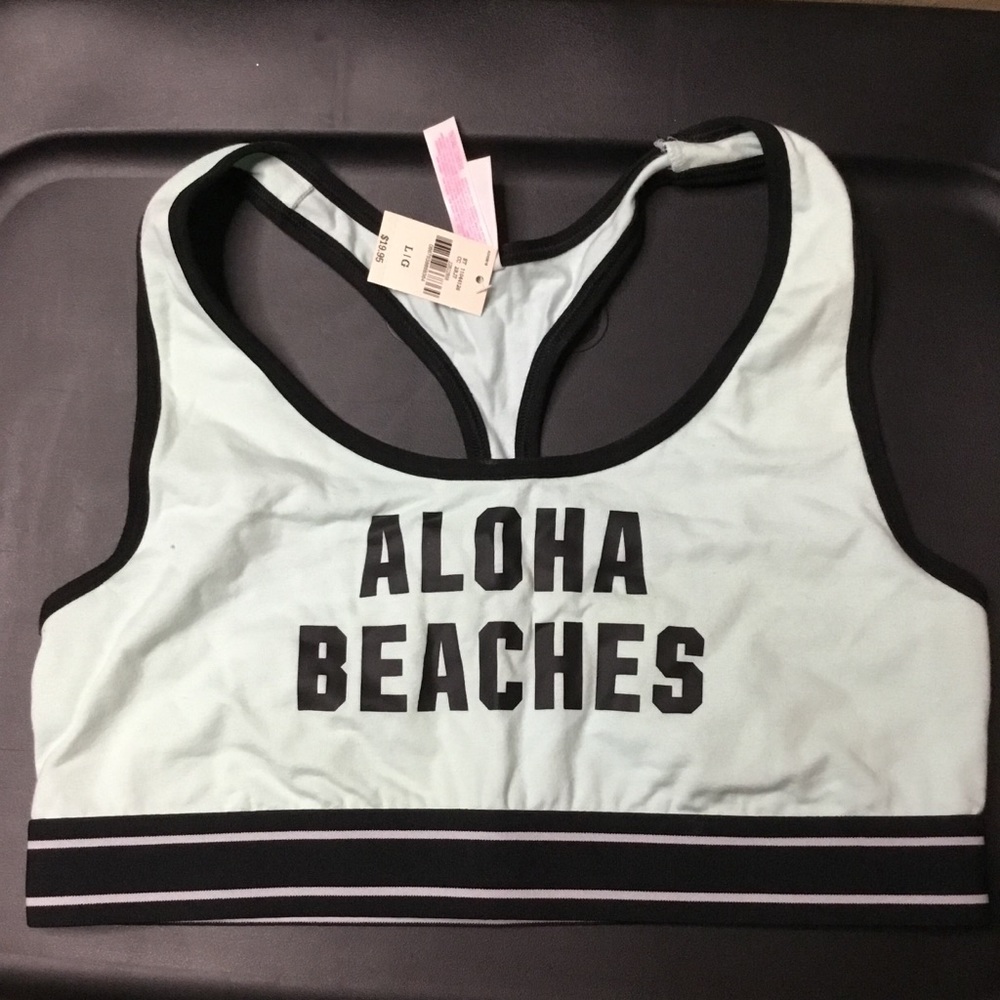 Pink VS Crop Top